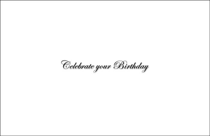 Celebrate your Birthday